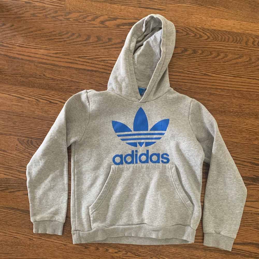 ADIDAS HOODED SWEATSHIRT